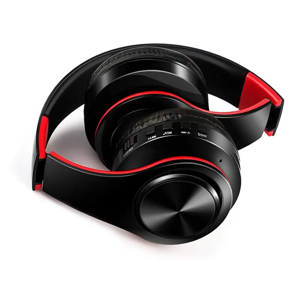 Hi Fi стереонаушники bluetooth наушники спортивные капельки дляимузыка поддержкой