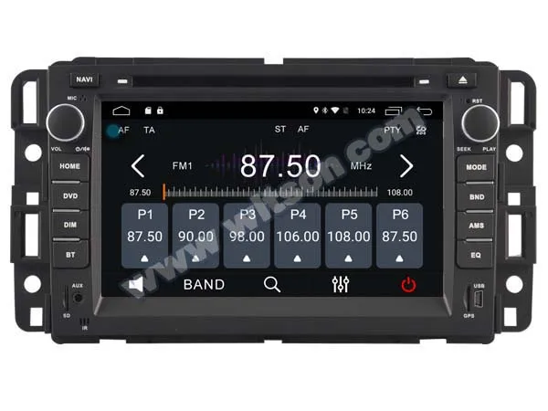 Автомобильный DVD-проигрыватель с 7 &quotоперационной системой Android 6 0 для Chevrolet Silverado