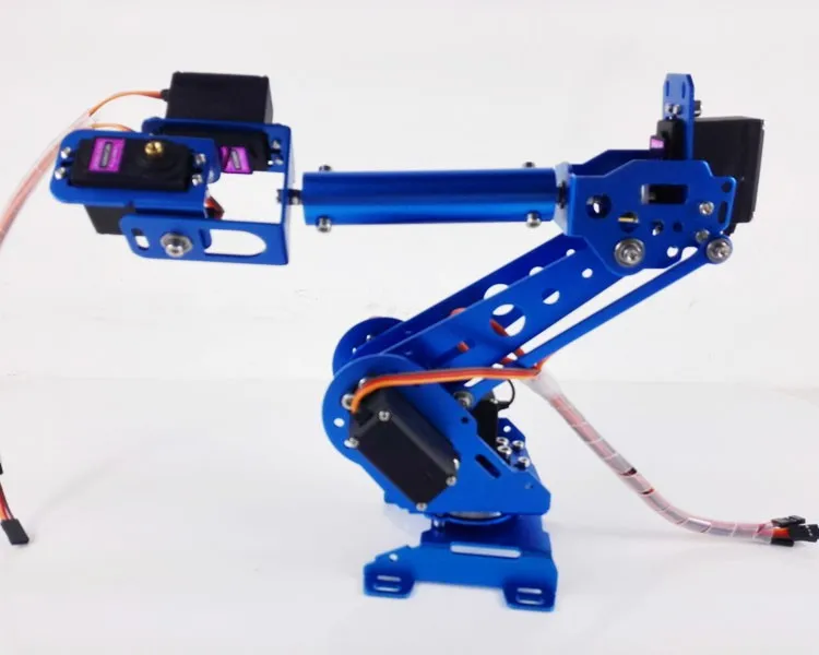 

Новинка 2018, 6-осевой механический робот-рычаг ABB, промышленный робот-рычаг, свободный манипулятор с сервоприводами MG996R