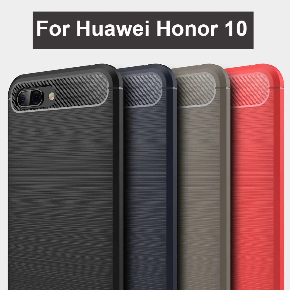 Чехол для телефона Huawei Honor 10 роскошный противоударный матовый мягкий