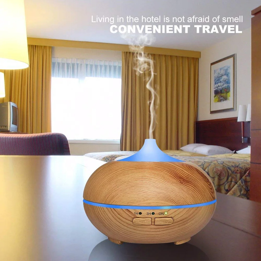 150 мл древесины ультразвуковой увлажнитель воздуха с выпуском холодного