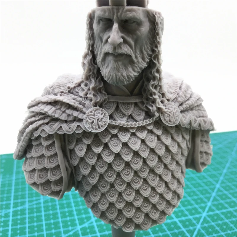 1/10 Смола Бюст Модель Набор древняя история Кино игра король салауддин|Наборы для