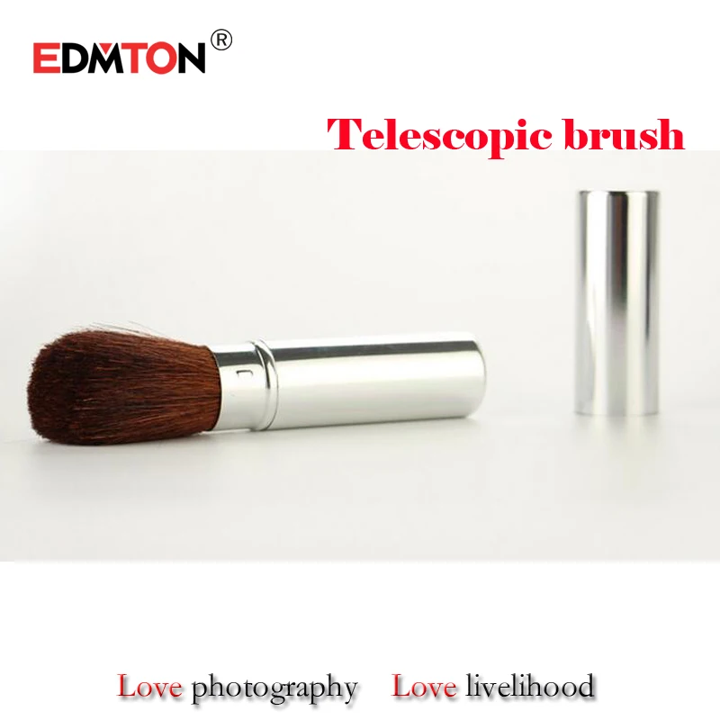 Высокое качество металла Телескопический Стиль румяна макияж чистящие