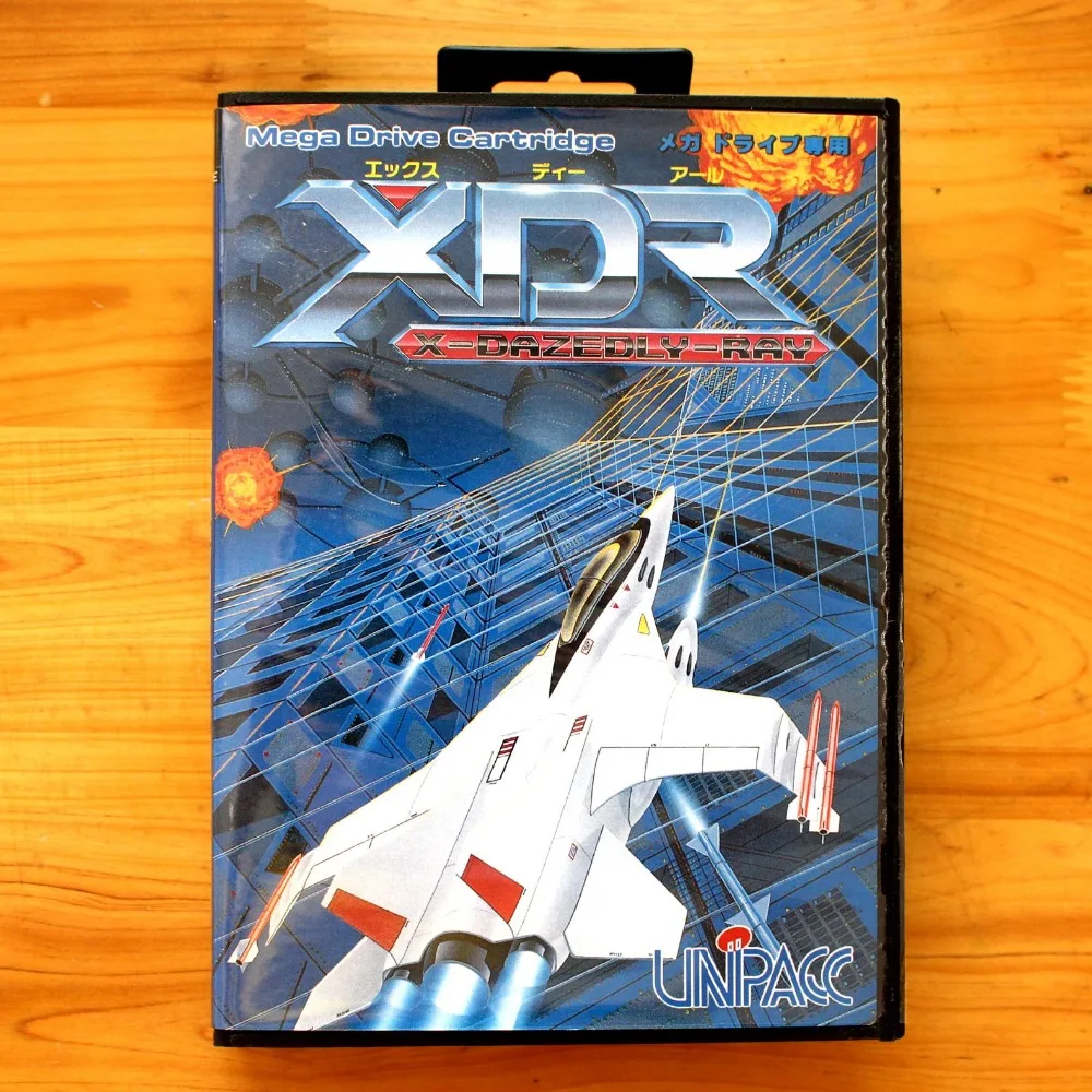 

XDR X-Dazedly-Ray 16 Bit SEGA MD Game Card With Retail Box For Sega Mega Drive For Genesis