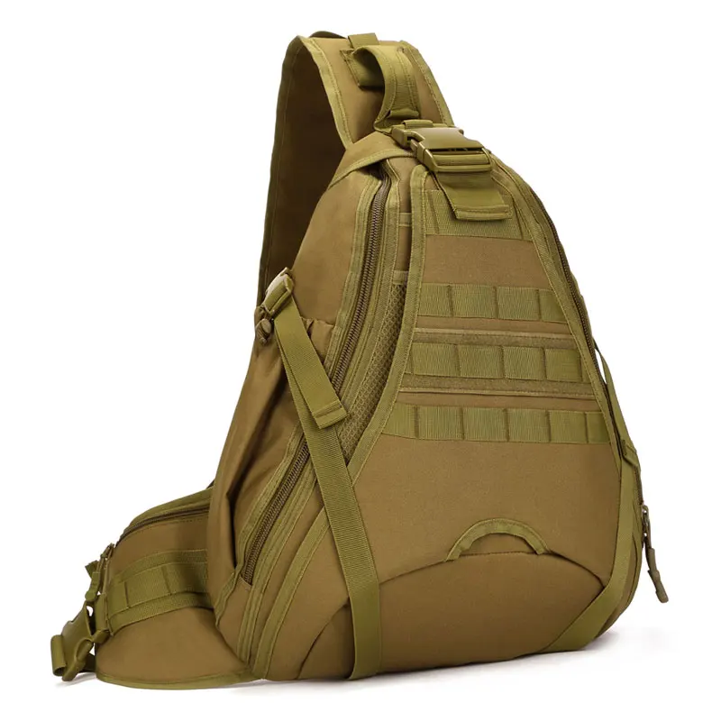 Protector Plus Outdoor Chest Pack Single Shoulder Sports Backpack portable Camping Tactical Small Waterproof Bag Man Woman | Спорт и