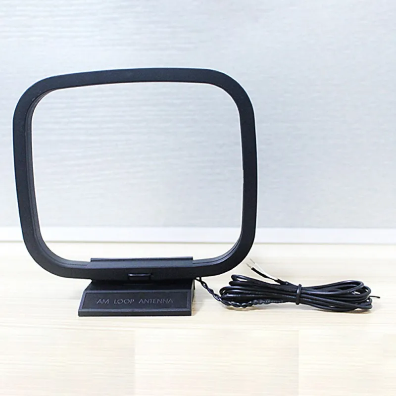 

For Sony Sharp Chaine Stereo AV Receiver Systems Connector Receiver Universal Foldable Mini FM/AM Loop Antenna