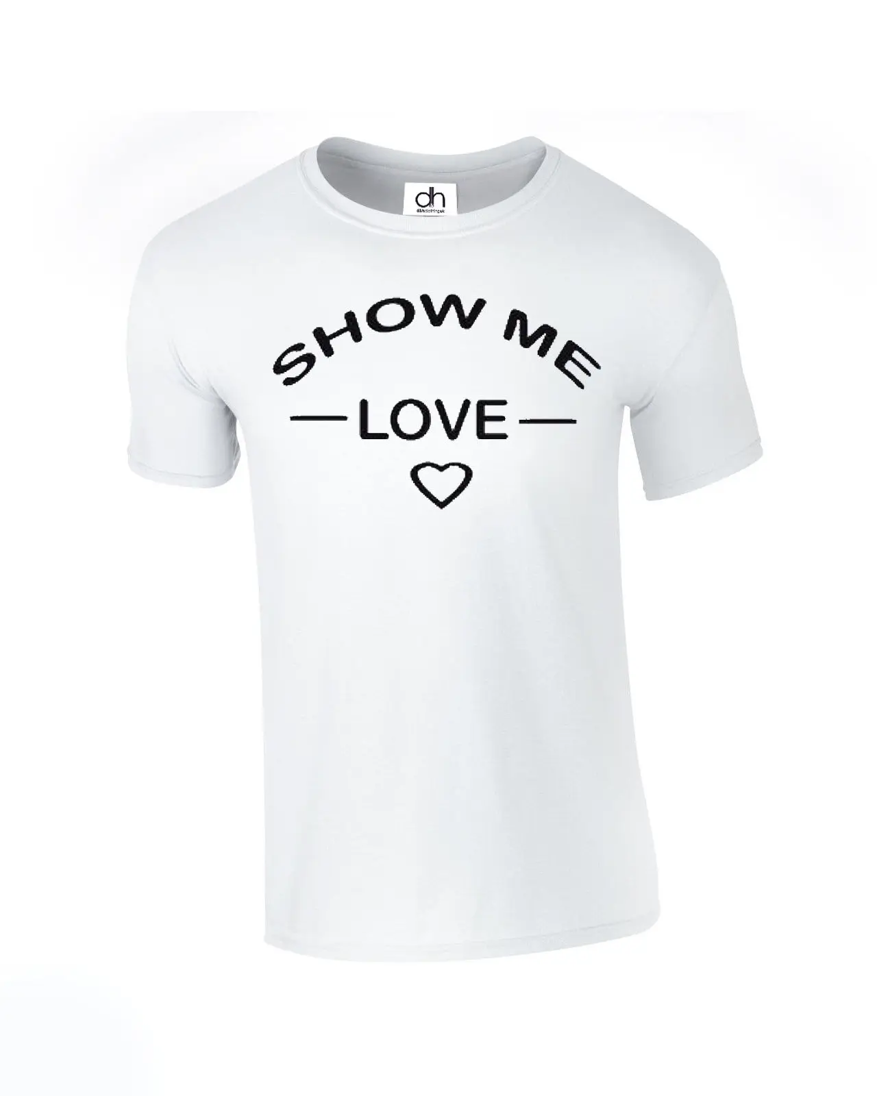 SHOW ME LOVE NOTHING TO WEAR футболка модная для девочек SWAG (шоу футболка) новые футболки