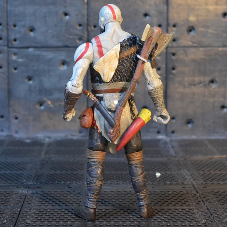 Фигурка военного Бога NECA 4 Kratos 18 см Коллекционная модель игрушки Оригинальные