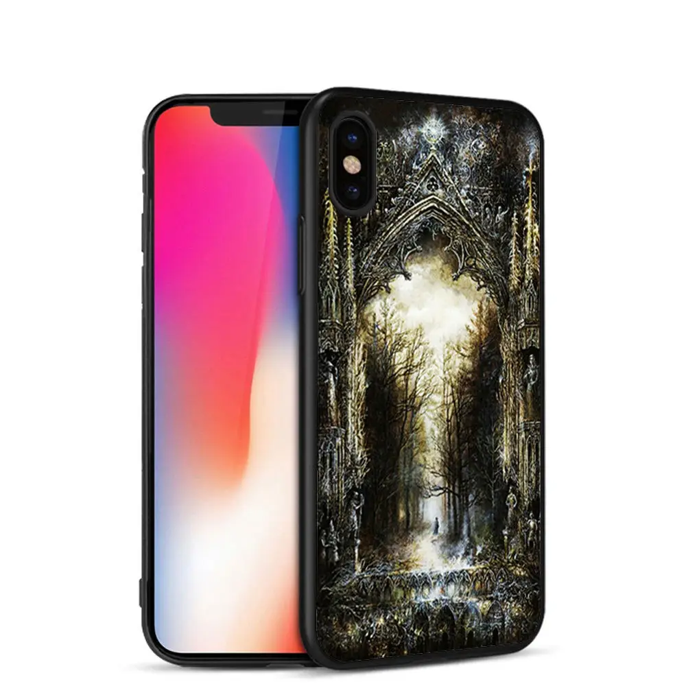 Phone Cover For iphone 7 7plus 8 8plus X Gothic Fantasy Case 5S XR XS Max 11 Pro SE 6 s 6S Plus TPU Cases | Мобильные телефоны и