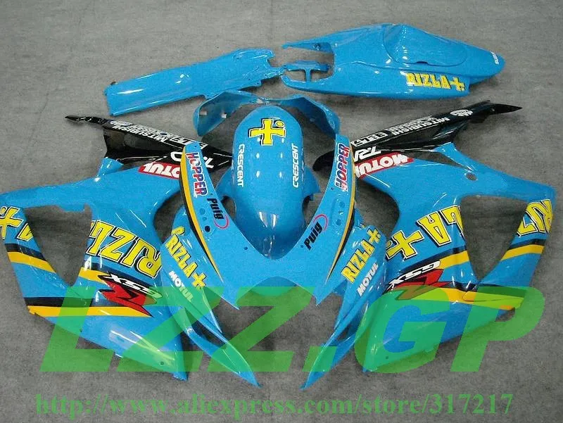 

Light Blue Fairing kit for SUZUKI GSXR600 750 06 07 GSXR600 750 2006 2007 GSXR600 GSXR750 GSXR600 750 K6 06 07