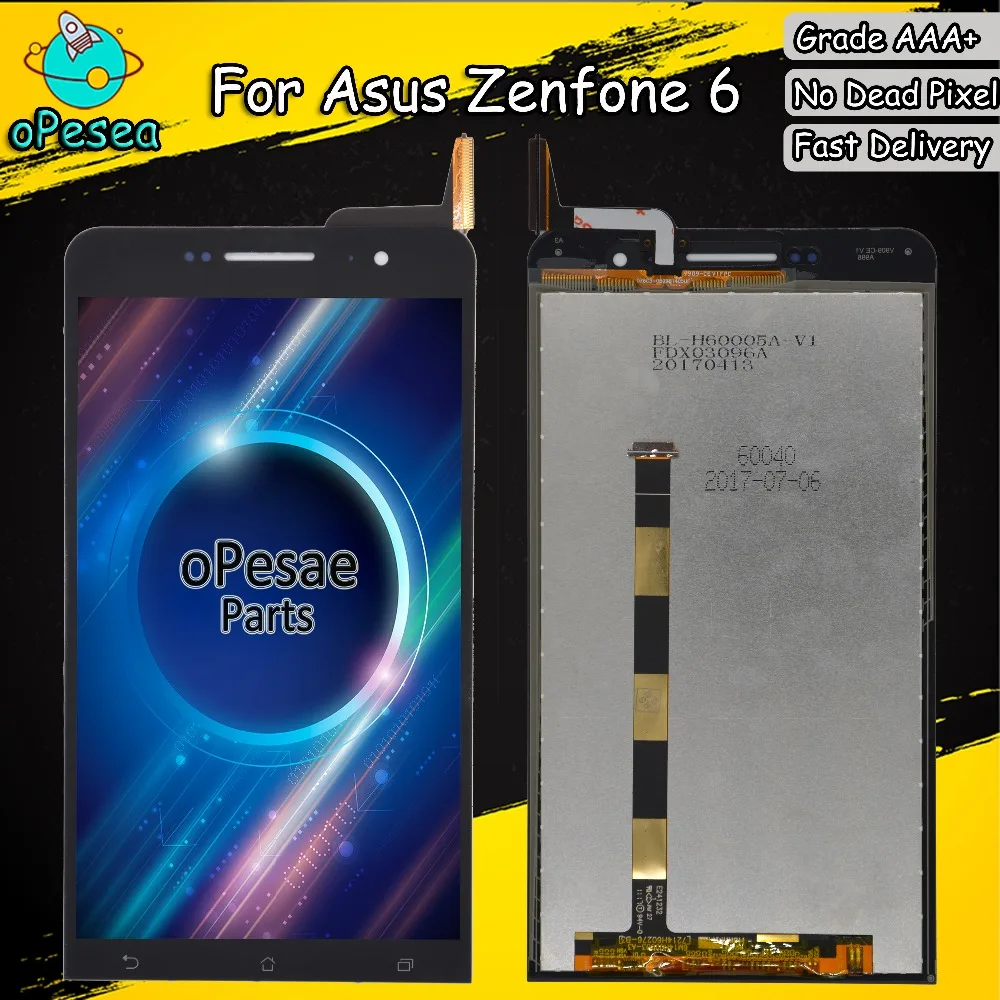Экран телефона 6 0 ''для Asus Zenfone A600CG A601CG T00G ЖК дисплей панель сенсорный экран