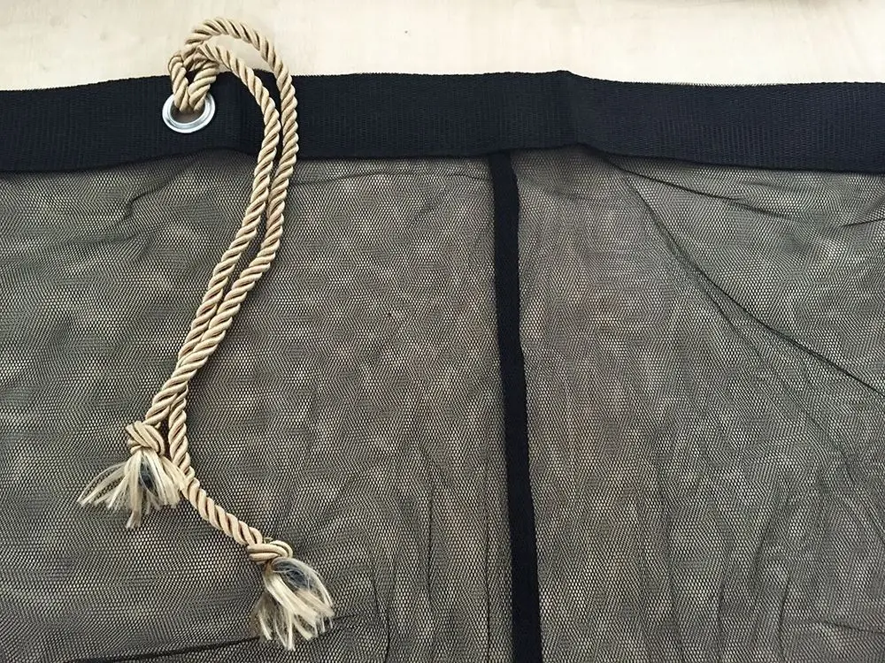 Однослойная черная сетчатая ткань с бабочкой и панельный отражатель 2 4x2 4 м 8x8x8