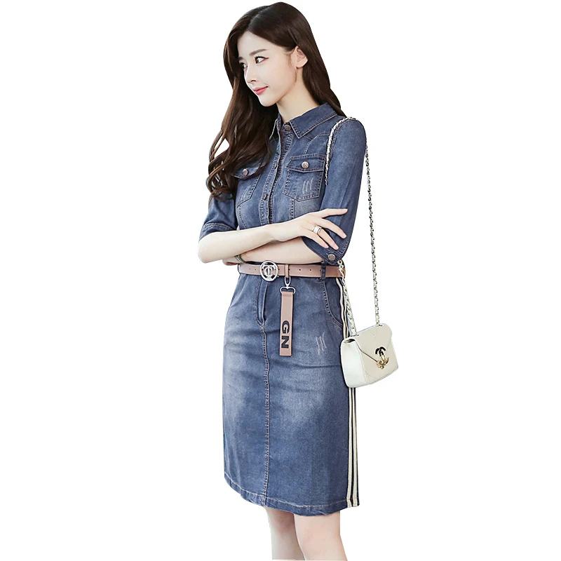 Женское джинсовое платье 2017 женское облегающее Повседневное для вечеринки клуба