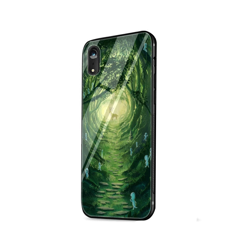 Чехол Desxz Magic World glass Tpu для iPhone X XS Max XR 7 8 6 S 5 5S SE |