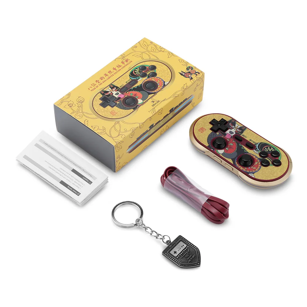 Ограниченная серия 8Bitdo FC30 Pro Bluetooth беспроводной геймпад джойстик для Windows Android MacOS