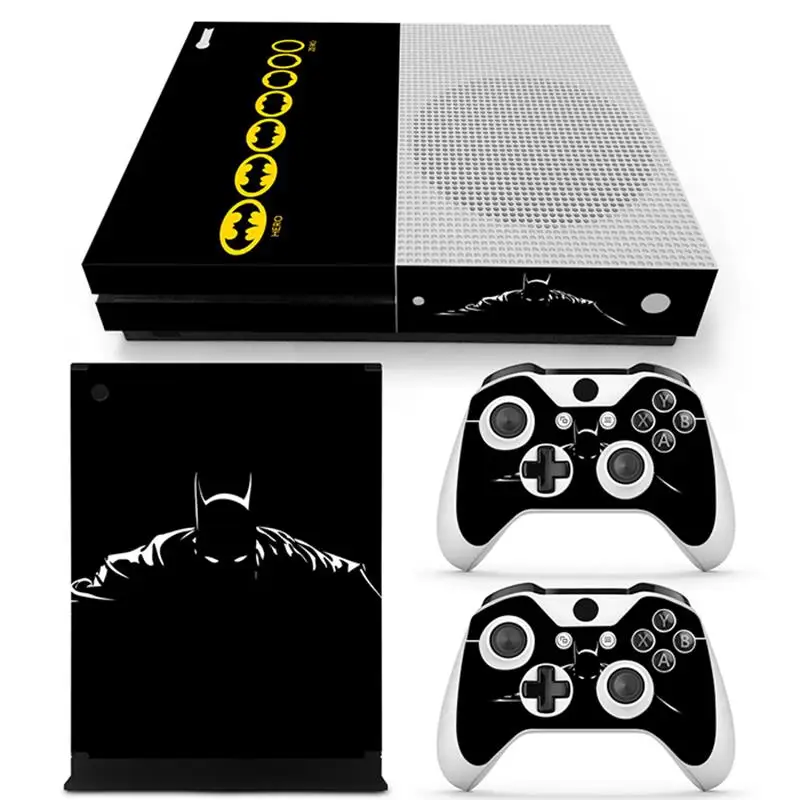 Для Xbox One тонкая консоль наклейка кожи + 2 шт. контроллер скины для S виниловая s