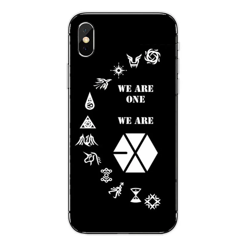 NCT 127 Kpop grupo Menino Мягкий ТПУ чехол для телефона для iphone X XR XS MAX 8 7 6 PLUS 5 KPOP K.A.R.D MONSTA X NCT 127 - Цвет: TPU