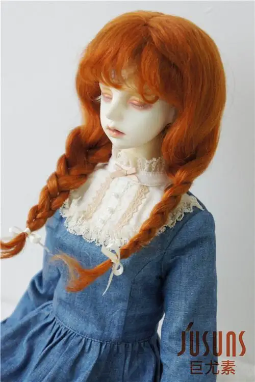 Парик JD2031 для шарнирной куклы из мохера 1/3 23 25 см 9 10 дюймов|doll wig|bjd doll wigswig 9-10 |