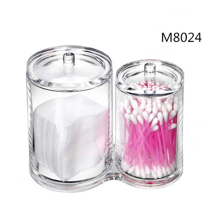 Новое Поступление Акриловые Desktop Хлопка Ткани Прозрачный Косметический Кристалл