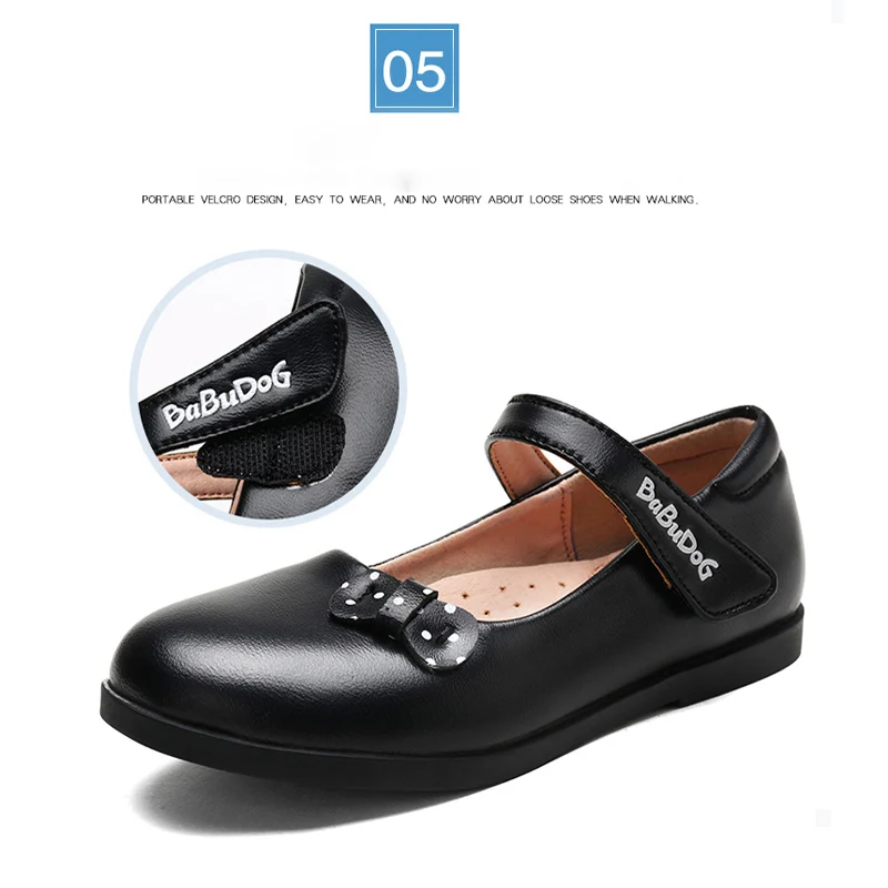 Детская обувь для девочек Дети принцессы Chaussure Enfant fille кожа schoenen meisjes платье школы
