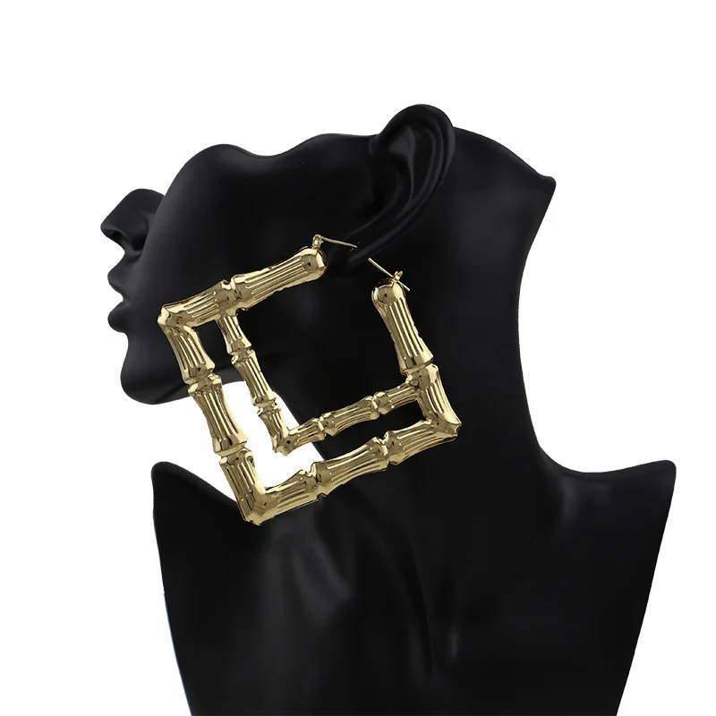 Большой круг обруч серьги для женщин панк подарок вечеринки Модные Bijoux Макси