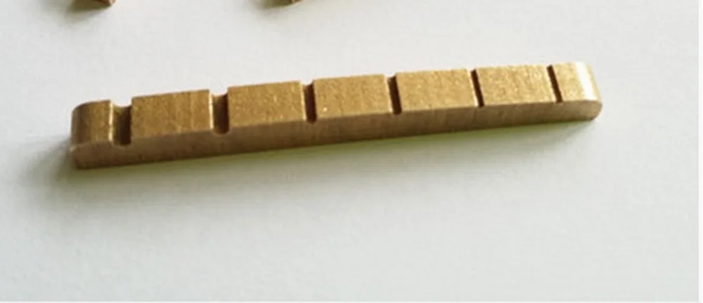 6 строка с прорезью Медь гитары гайка 42 мм для старта Tele | Спорт и развлечения