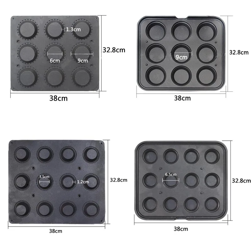 Форма для яиц в виде клетчатой ракушки форма форме сердца моллюска круглая