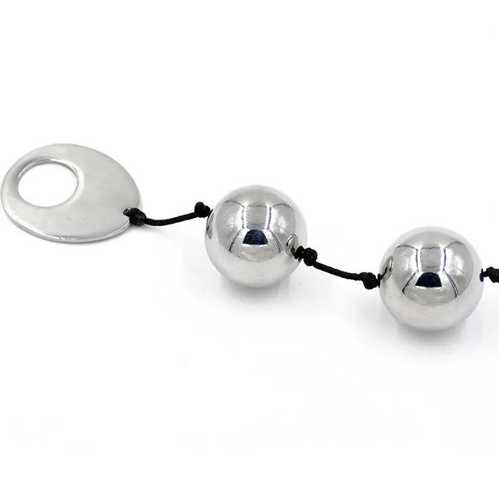 Silver Metal Pleasure Balls