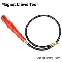 portable flexible magnetic claws pick up tool magnet 550mm long reach spring grip grabber magnetic hand tools
