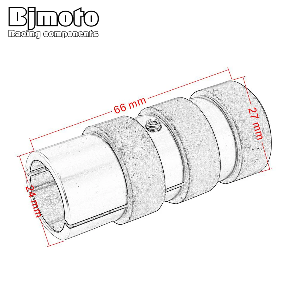 BJMOTO CNC Алюминиевый Рычаг переключения передач Расширительная площадка для