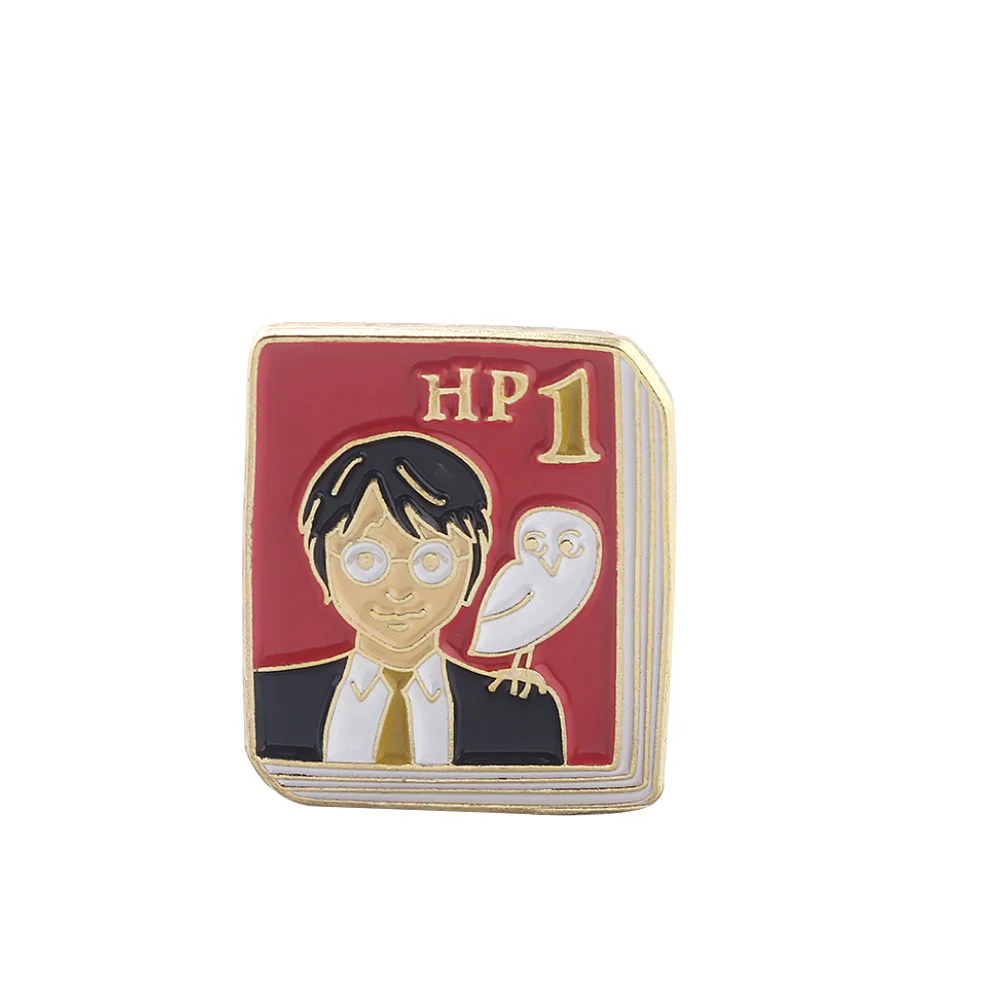 Гарри значки Quidditch Golden Snitch Harley Baud серии платформа значок очки «Дары смерти» брошь 9 3/4 королевская Крестовая кнопка