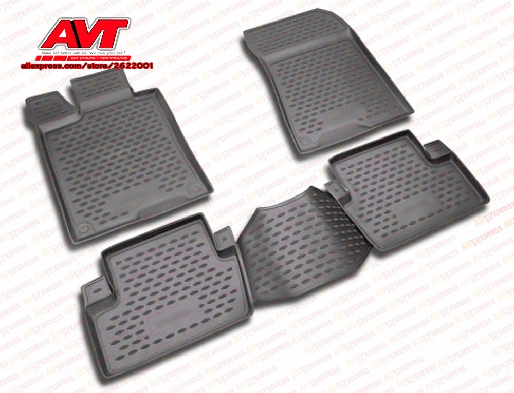 Коврики для Toyota Mark 2 GX110 2000-2004 4 шт. резиновые коврики Нескользящие резиновые аксессуары для салона автомобиля