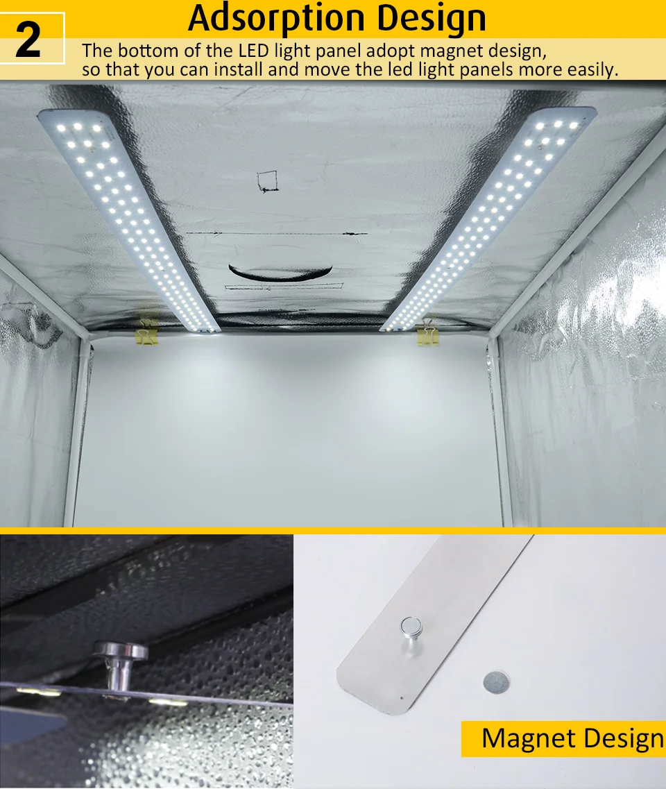 Viltrox 40*40 см светодиодный софтбокс светильник фотостудии световая палатка +