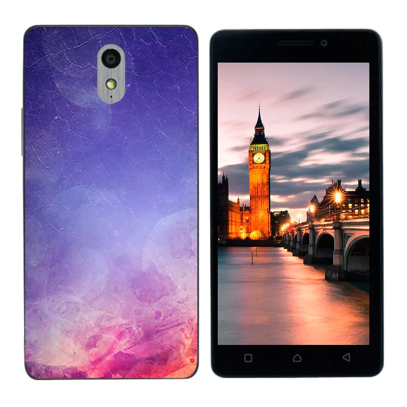 for Lenovo Vibe P1 M Silicon Painted High Quality Cat Landscape Printing TPU Back Case P1M Phone Cover Capa |