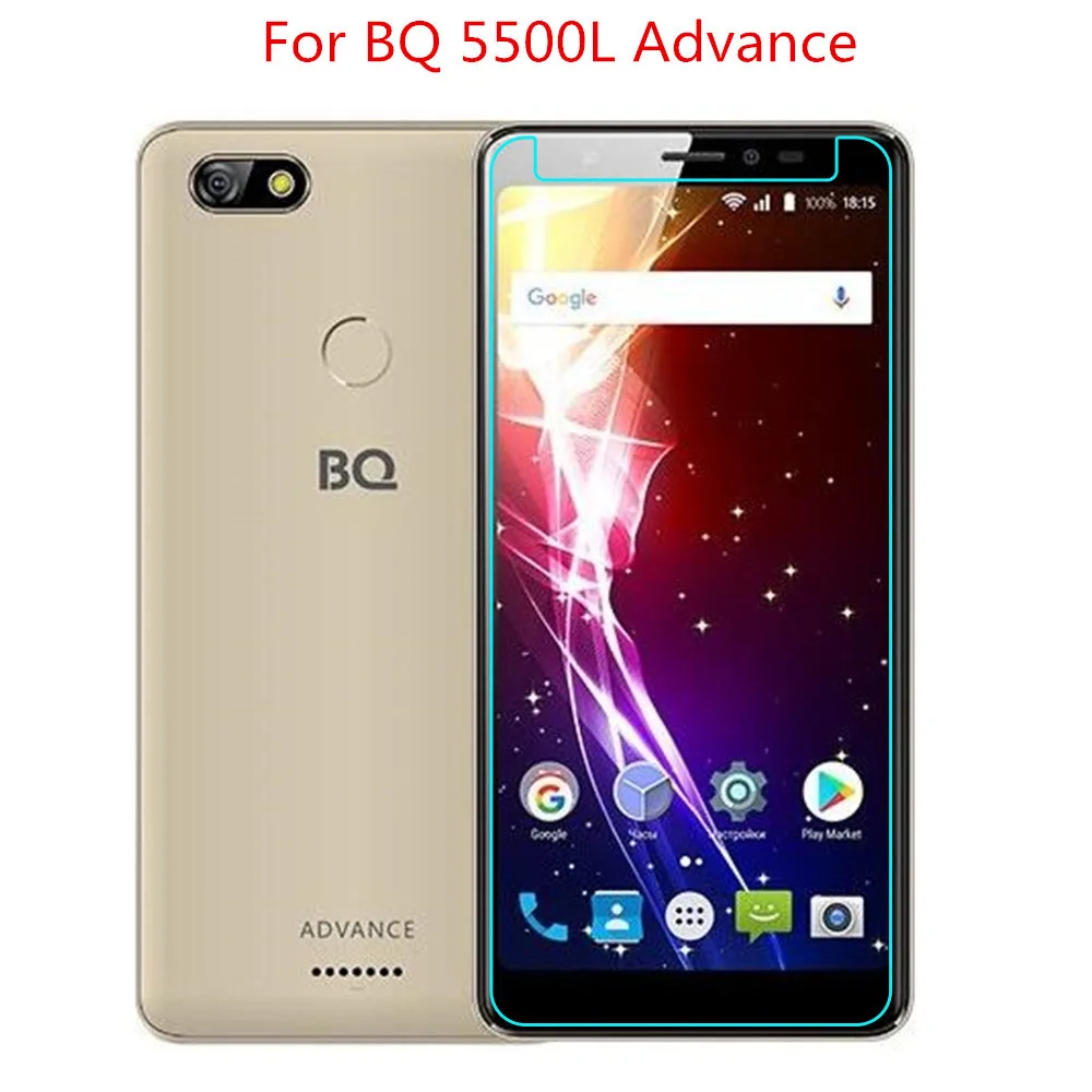 2.5D 9H закаленное стекло для BQ-5500L Переднее на телефон защитная пленка экрана