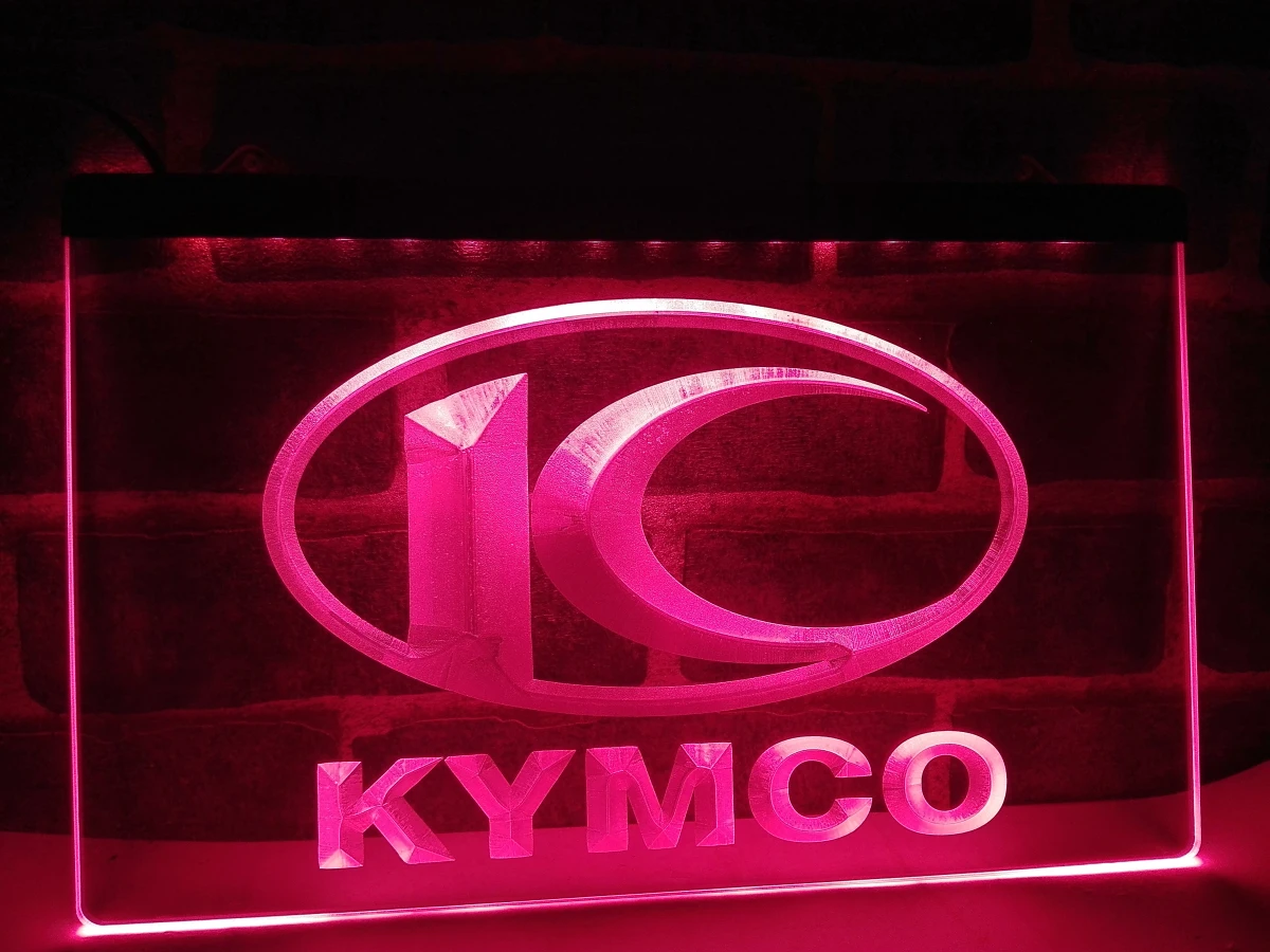 LG171 Kymco светодиодный неоновый светильник знак подвесной для домашнего