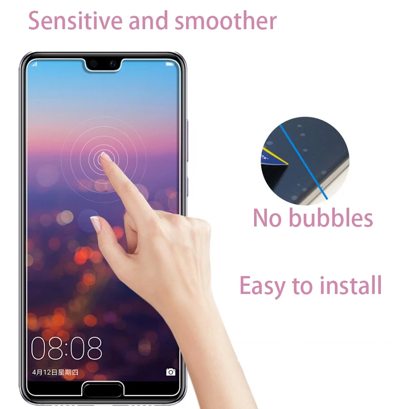 2.5D с уровнем твердости 9 H для huawei P20 Lite P30 Стекло на P8 P9 litethin закаленное пленка Pro P10 |