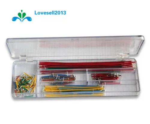 140 шт. U-образная макетная плата без пайки набор Джамперов для кабеля + 65 кабелей