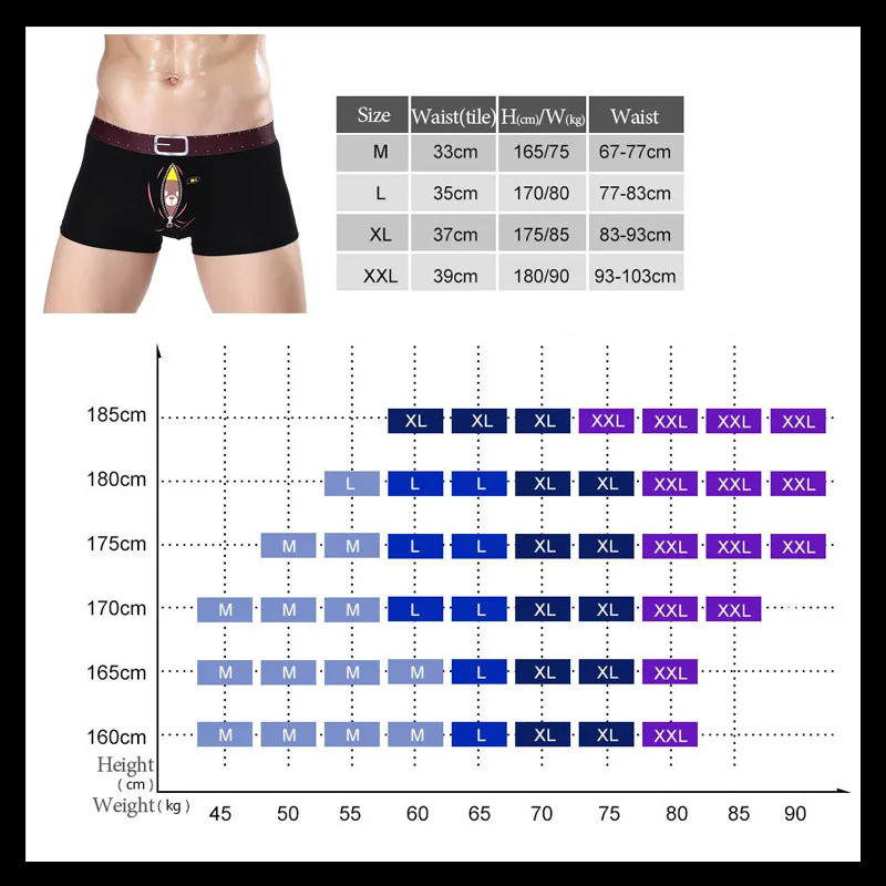Бренд EXILIENS, новинка, мужское нижнее белье, боксеры, Homme Boxershorts, мужские боксеры, Модальные, с медведем, Cueca, мужские трусы, u-образные, размер M-2XL, 092601