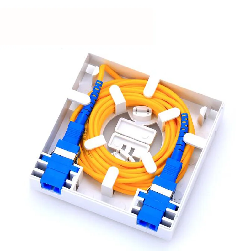 Устанавливаемая Лицевая панель FTTH оптоволоконная распределительная коробка с