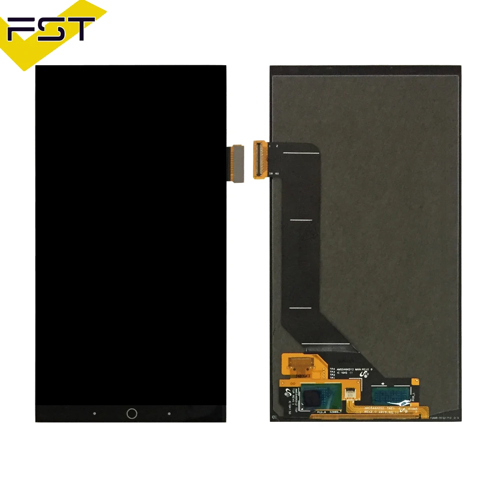 Сенсорный ЖК-дисплей для ZTE Axon 7 A2017 A2017U A2017G дигитайзер сенсорного экрана рамка