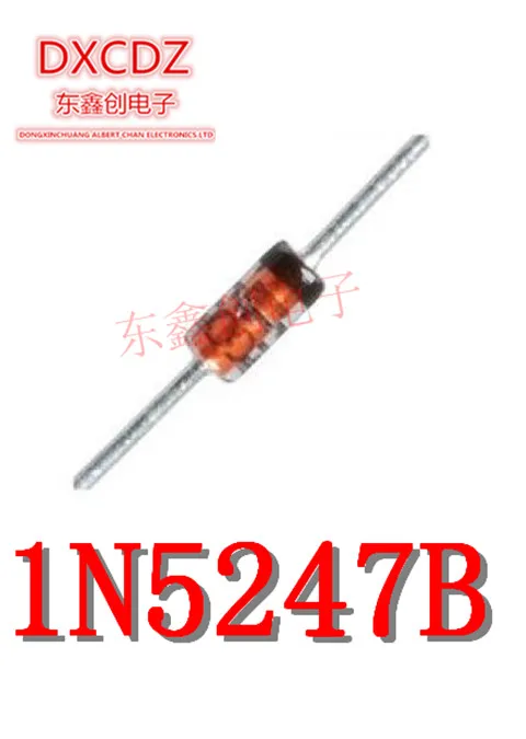50 шт. новый оригинальный 1N5247B IN5247B 1N5247 IN5247 DO 35 встроенный диод Шоттки|Аксессуары