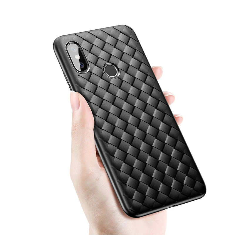 Плетение сетки тепло рассеивается пластичный Силиконовый чехол для Xiaomi Mi 8 SE A1 A2