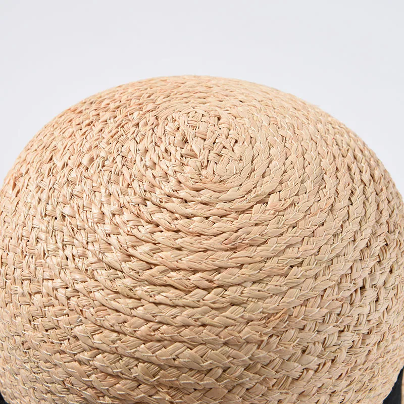 Женская соломенная шляпа ROSELUOSI винтажная пляжная сомбреро с бантом для весны и