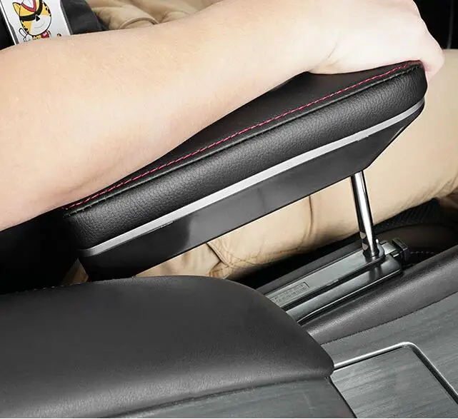 Подлокотник кожаный черный и бежевый для Nissan Murano 2015 2017 2016 2018 AB134|elbow support|elbow |