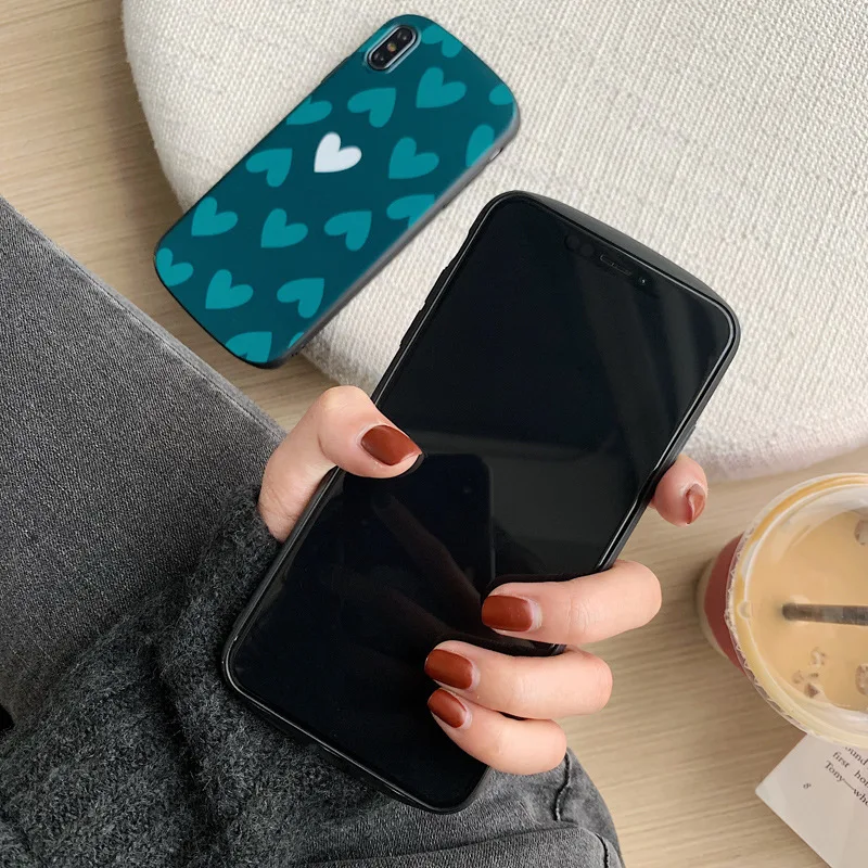 Простой ручной росписью Iphone Exsmax мобильный чехол для телефона Apple 8 plus Arc матовый