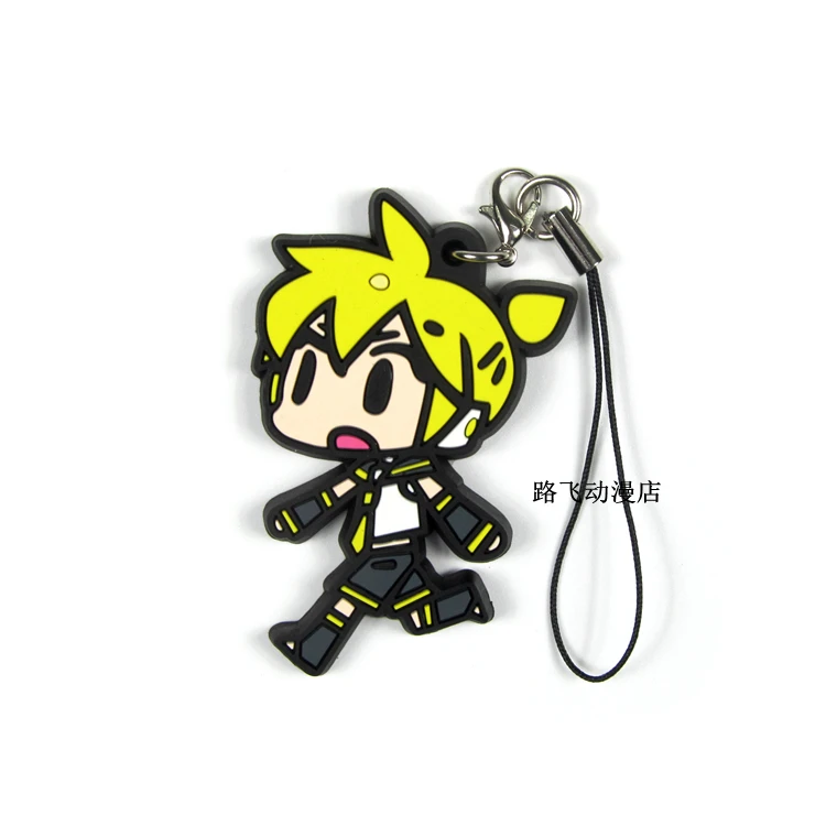 Фигурка аниме модель Luka KAITO Len Meiko резиновый брелок кулон рождественские игрушки