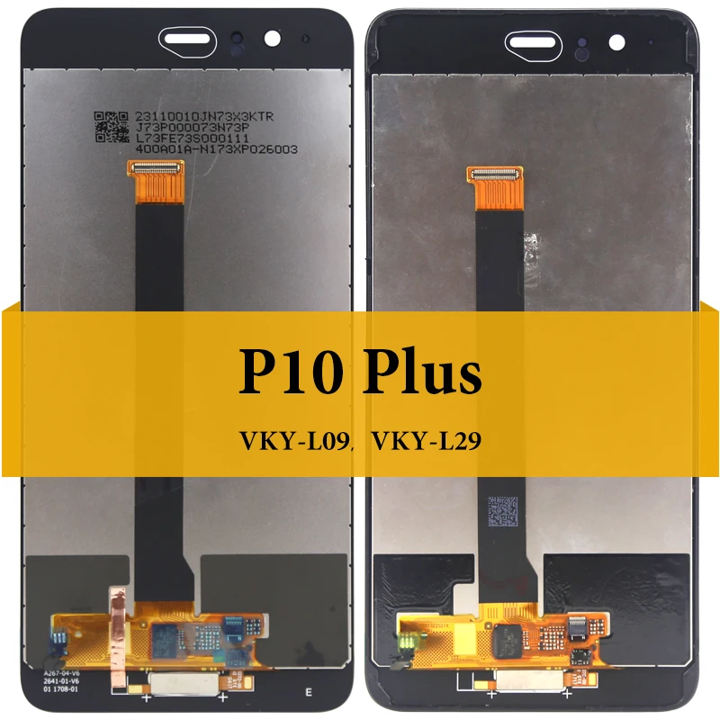 Запасные аксессуары для панели телефона запасные части Huawei P10 Plus LCD сенсорный