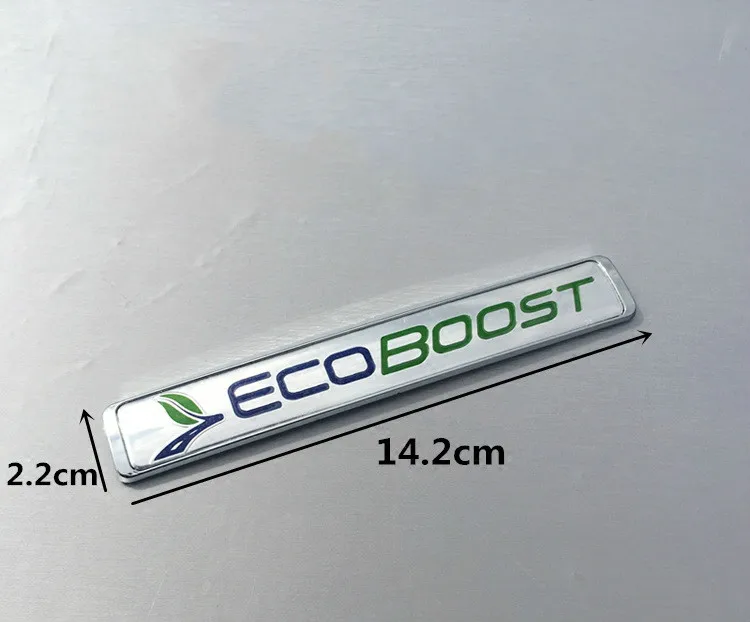 1 шт. 3D ABS Ecoboost эмблема значок спортивный автомобиль стикер хромированная