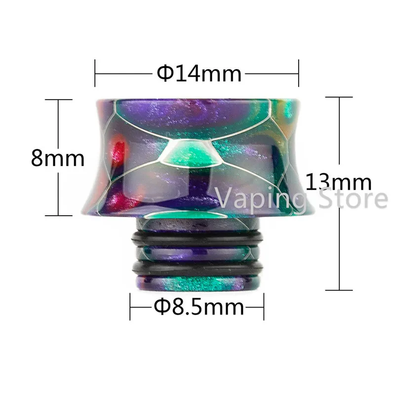 Рекурсивный дрип тип Delrin Honeycomb 510 для Uwell Valyrian/Valyrian II V2/Crown 4 IV/Whirl Tank/OBS Engine 2 II/Crius